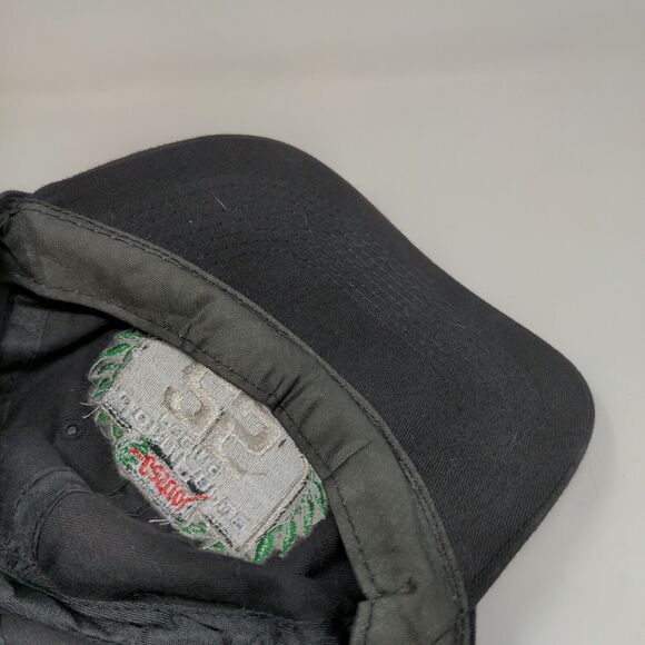 John Force Racing Castrol Oil 25 Year Celebration Slideback Cap Hat Black - Picture 10 of 11